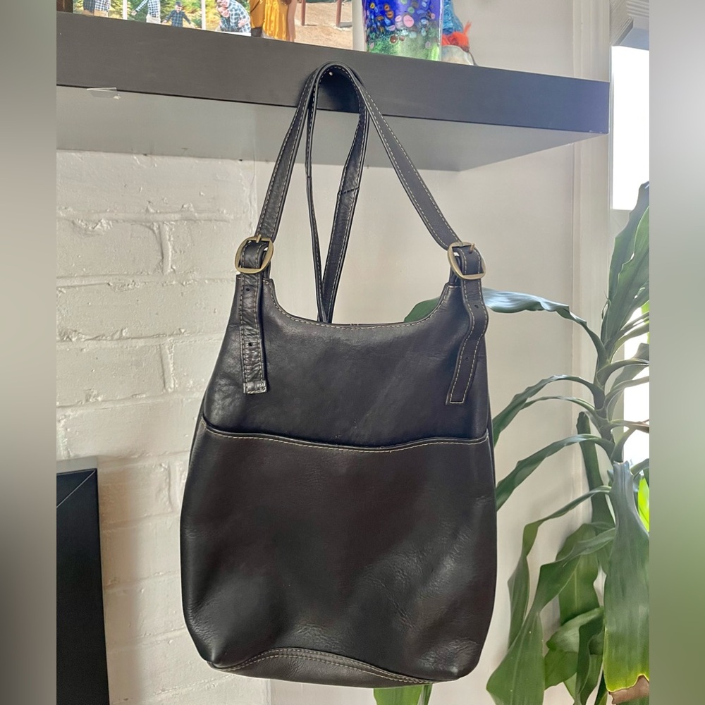Le Donne Leather Backpack - Picture 2 of 6